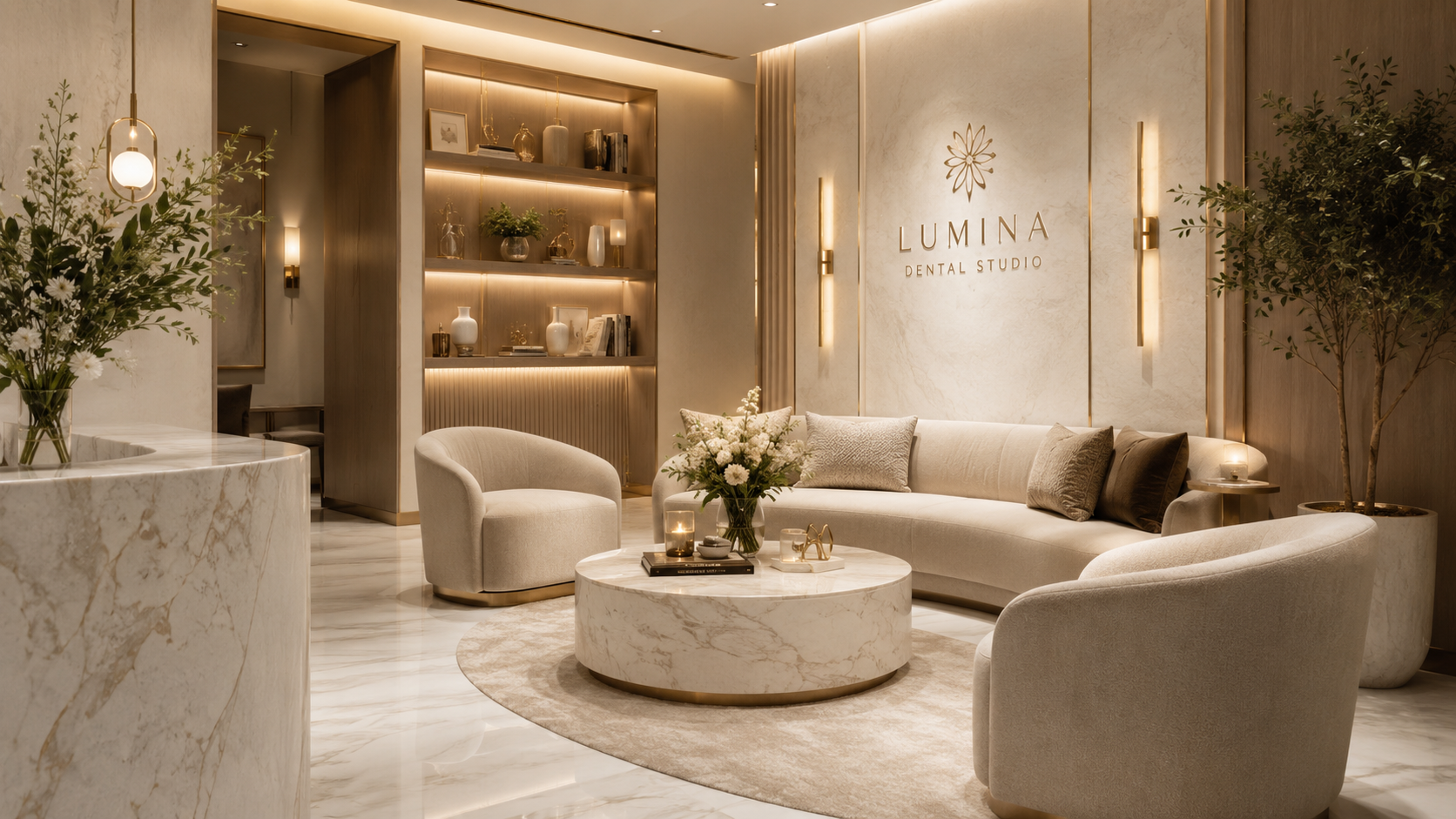 Premium clinic waiting lounge