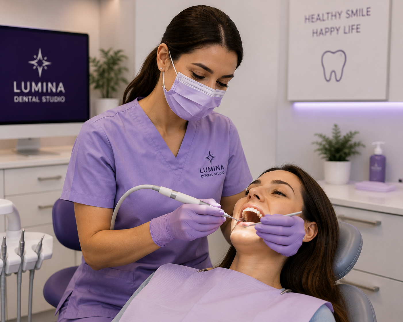 Dental Hygienist portrait for private clinic team section
